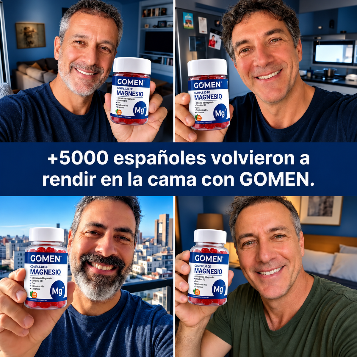 GOMEN® - Recupera tu fuego. Vuelve a sentirte como a los 30.