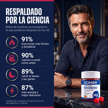 GOMEN® - Recupera tu fuego. Vuelve a sentirte como a los 30.
